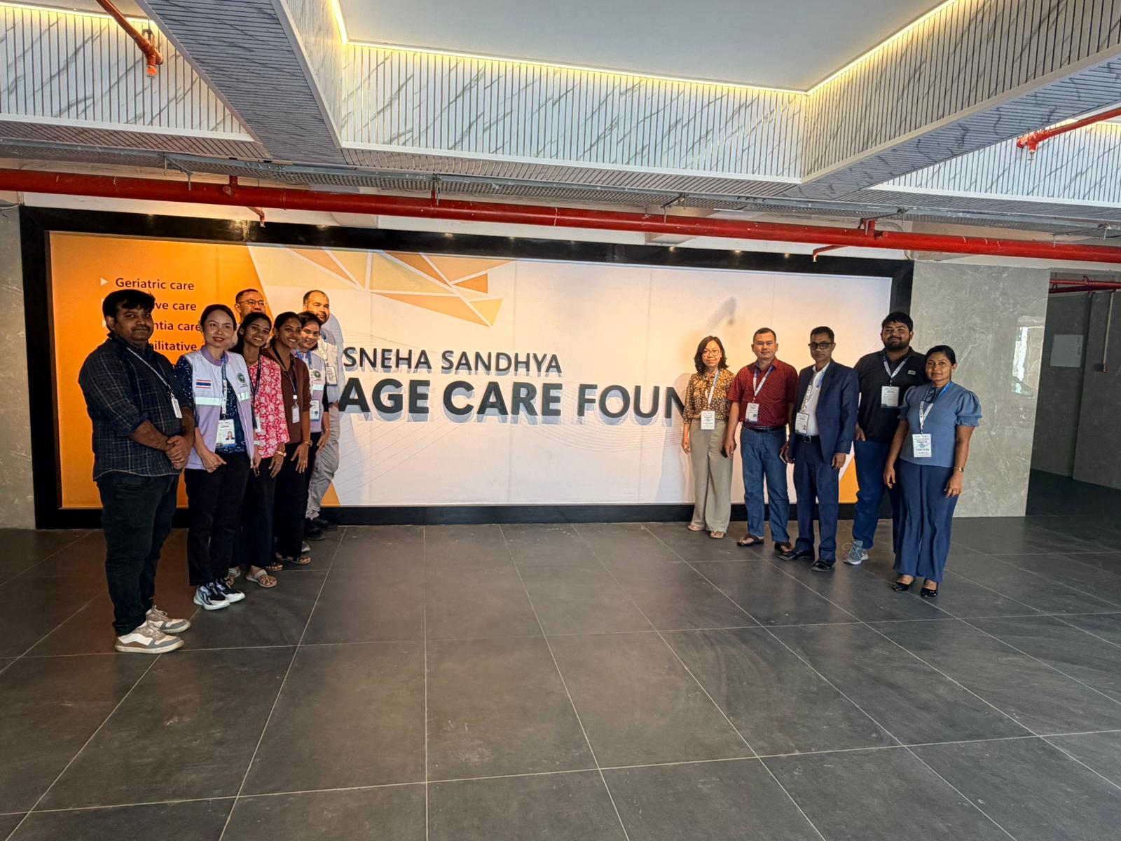 Global Collaboration - South Asian Doctors Visit Age Care Foundation