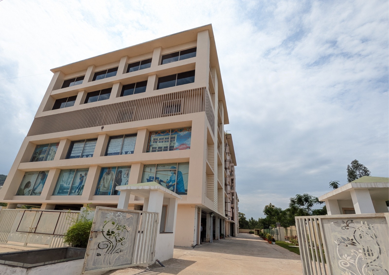 An indoor recreational area for patients.