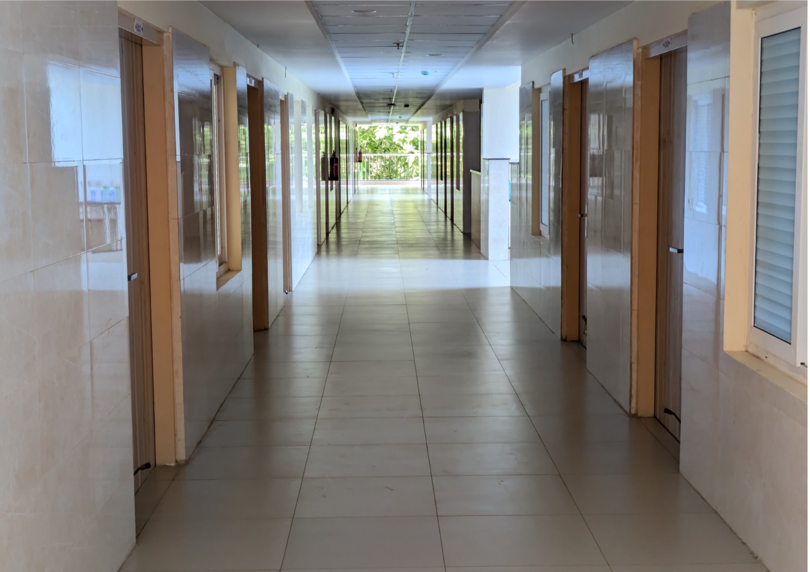 A peaceful corner of the facility with comfortable seating.